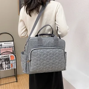 Fashionable Quilted Diamond Single Shoulder Bag