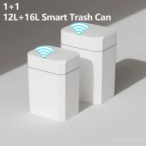 12/16L Smart Sensor Trash Can - Anti odor Automatic Trash Bin