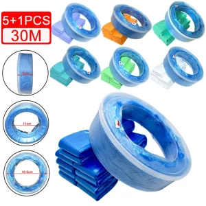 Color 5+1 Combo For Baby Diaper Refill Bags For Genie Pail, Munchkin, Angelcare Diaper Bucket